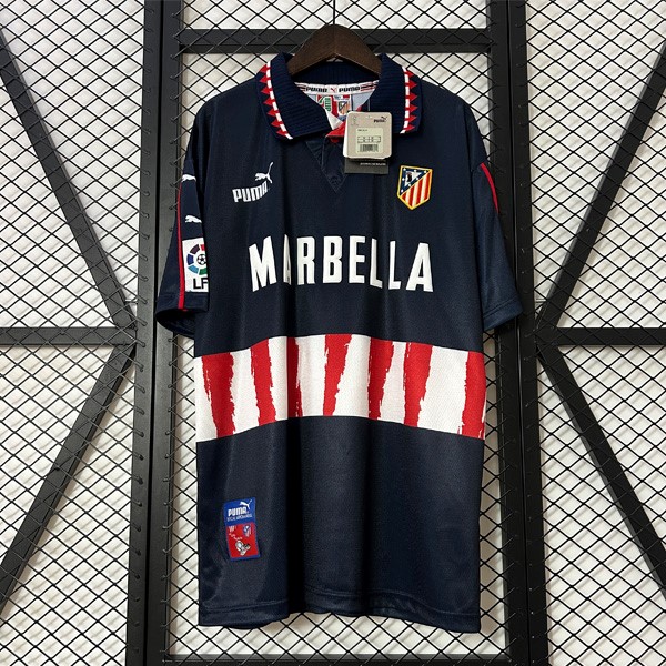 Tailandia Camiseta Atletico Madrid Replica Segunda Ropa Retro 1997-1998